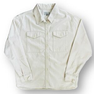 Triarchy Organic Cotton Button Down Long Sleeve Collared Shirt